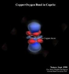 an image of the cover of copper oxygen bond in cuprite