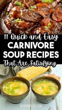 Need a quick dinner for your carnivore diet? These carnivore soups and stews are perfect for keeping you full and satisfied, with minimal effort. Save this pin for quick, protein-packed meals! Meat Only Meals, Carnivore Diet Crock Pot Recipes, What You Can Eat On Carnivore Diet, Recipes For Beef Soup Bones, Carnivore Fried Rice, Carnival Diet Recipes, Carvinore Diet, Easy Carnivore Diet Recipes, Ground Beef Recipes Carnivore Diet