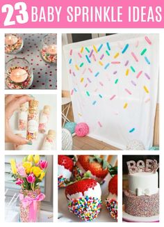 baby sprinkle party ideas