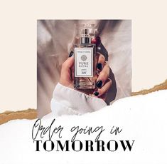 Order Going In Tomorrow, Fm Cosmetics, Perfume Quotes, Fragrance Advertising, Group Names Ideas, Sea Salt Body Scrub, Silver Icing, Fragrance Bottle