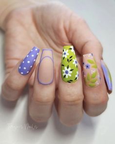 Nailart Designs, Spring Nail Ideas, Pastel Palettes, Nail Piercing, Nail Time, Cute Spring Nails, Cute Nail Art Designs, Gel Nails Diy, Floral Nail Art