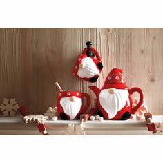 3-Piece Gnome Tea Set | Country Door Country Door, Customer Service Gifts, Buy Now Pay Later, Gift Certificates, Earthenware, Tea Set, 4 H, 3 Piece, The Help