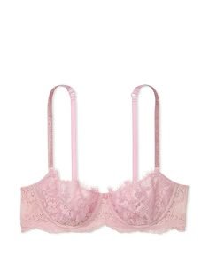 Buy Wicked Unlined Balconette Bra - Order Bras online 5000005210 - Victoria's Secret US Lace Wings, Cloud Foam, Lace Balconette, Fancy Fits, Victoria Secret Pink Bras, Pretty Bras, Cute Bras, New Bra, Balconette Bra