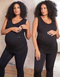 Stylish plus size maternity clothes | Seraphine Curve's Black Maternity & Nursing Tops are the ultimate everyday basic. Plus Size Maternity Clothes, Plus Size Maternity, Nursing Tops, Stylish Plus, Maternity Nursing, Plus Size Pregnancy, Pregnant Women, Shirts & Tops, Maternity Clothes