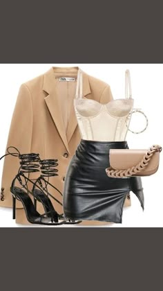 Baddie Outfits For Night Out, Going Out Outfits Night Dress, Villan Era Outfits, Classy Bougie Outfits, Satin Outfits For Women, Boss Lady Aesthetic Outfit, Capricorn Venus Aesthetic Outfit, Mafia Wife Aesthetic Outfits, Vegas Night Out Outfit