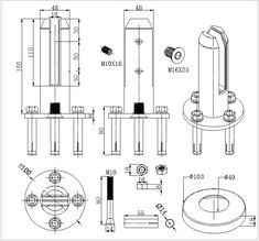 the technical drawing for an electric device