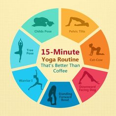 the 15 minute yoga routine that's better than coffee is great for beginners