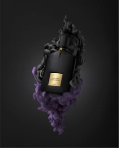 Ink Clouds, Lipstick Ad, Self Portrait Art, Tom Ford Black Orchid, Orchid Photo, Splash Photography