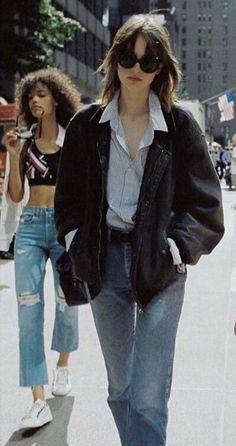 90s Outfit, Looks Black, Looks Chic, 가을 패션, Casual Style Outfits, Mode Inspiration, Retro Outfits, Grunge Outfits