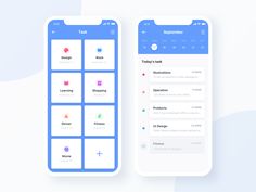 App Home Page Design, Aesthetic Lists, Card Ui, Ui Ux App