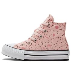 (GS) Converse Chuck Taylor All Star EVA Platform High 'Constellations - Storm Pink' 673105C (SNKR/Big Kid) Converse Chuck Taylor All Star, Big Kid, Chuck Taylor All Star, Converse Chuck, Stylish Sneakers, Chucks Converse, Chuck Taylor, Chuck Taylors, Big Kids