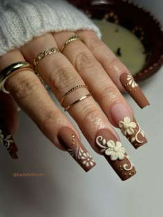 Rodeo Nails, Mexican Nails, Acrylic Nail Designs Coffin, Punk Nails, Claw Nails, Really Cute Nails