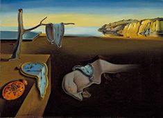 an image of a painting that looks like it is in the style of salvador dali