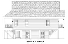 this is the front elevation of these two story house plans, which are located at left side