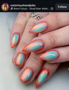 Holo Nails Designs, Wine Nails, October Nails, Cute Nail Art Designs, Nails Desing, Cute Nail Art, Minimalist Nails, Cool Nail Designs, Chrome Nails