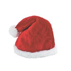 Adult’s+Santa+Deluxe+Hat+-+OrientalTrading.com Plush Hat, Santa Claus Costume, Novelty Hats, Smile And Wave, Makeup Deals, Winter Wonderland Christmas, Piece Sign, Discount Universe, Food Coupon