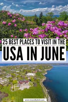 the best places to visit in the usa in june