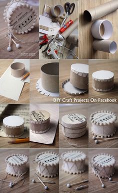 the instructions to make this diy craft project on facebook