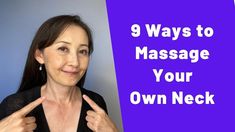 9 Ways to Self Neck Massage - Massage Monday #511 - YouTube Neck Massage Techniques, Castrol Oil, Massage Place, Text Neck, Sore Neck, Neck Pain Relief, Hand Massage, Acupressure Points, Massage Techniques