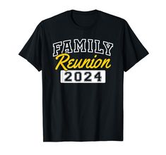 PRICES MAY VARY. Family Reunion 2024 Gathering Families Meeting Tshirt. Family Reunion 2024 Tshirt. 2024 Family Reunion Tshirt. 2024 Family Reunion Shirt. 2024 Matching Family Gathering Together Family Reunion Shirt. Family Reunion 2024 Gathering Families Meeting T-Shirt. Cute Meet Up Team Family Reunion Love T-Shirt. Funny Family Reunion 2024 present. Great Cute motif which has to do with Team and Love! It also tangents Family Reunion & Meet Up. Lightweight, Classic fit, Double-needle sleeve an Family Reunion Tshirt Design Shirt Ideas, Family Reunion Tshirt, Cheap Graphic Print T-shirt For Family Reunion, Funny Cotton T-shirt For Family Reunion, Personalized Casual T-shirt For Family Reunion, Cotton Graphic Print T-shirt For Family Reunion, Family Reunion Shirts Designs, Cotton Graphic T-shirt For Family Reunion, Family Reunion Shirt