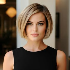 Choppy Bob Hairstyles For Fine Hair, Κούρεμα Bob, Blonde Bob Hairstyles, Choppy Bob Hairstyles, Chin Length Hair, Bob Haircut For Fine Hair, Bob Hairstyles For Fine Hair