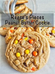 reese's pieces peanut butter cookie