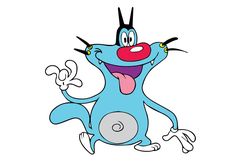 an image of a cartoon character with his tongue out