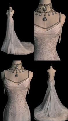 White Vivienne Westwood Dress, Slim Flowy Wedding Dress, Pretty White Dresses Long, Simple But Beautiful Wedding Dresses, Flowy Elegant Wedding Dress, Wedding Dresses 2000 Style, Bookish Wedding Dress, Bella Twilight Wedding Dress, Elegant Unique Wedding Dresses