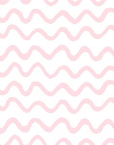 pink wavy lines on white background