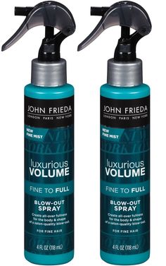 PRICES MAY VARY. Pack of 2, Each is 4 ounce Formulated with a proprietary blend of polymers that spread easily throughout the hair, then rinses clean During blow dry, our specialized technology is activated by the heat of the blow dryer to create a flexible, lightweight network Creates volume styles that are naturally full, touchable, and long lasting with the look and feel of more hair Creates all-over fullness for the look of a salon-quality blowout Formulated with a proprietary blend of polym Brush Cleanser, John Frieda, Hair Masque, Blowout Hair, Whitening Toothpaste, Blow Out, Hair Spray, Blow Dryer, Shea Moisture Products