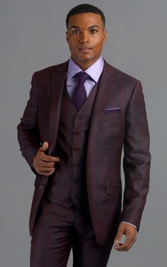 Man With Suit, Lavender Suit, Plaid Suit Men, Custom Tailored Suits, Lavender Shirt, Bespoke Suits, Made To Measure Suits, Check Suit, Checked Suit