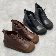 flat black leather boots for women trendy boots for women furry winter boots for women coffee ankle booties for women dressy boots for women ankle booties low heel comfortable lace up dress boots for women women winter boots cold weather أحذية جلدية للسيدات Flat Black Leather Boots, Trendy Boots For Women, Warm Boots Women, Womens Leather Boots, Boots For Women Ankle, Boots Low Heel, Dressy Boots, Womens Leather Ankle Boots, Fleece Boots