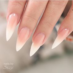 Bachelorette Nails, Baby Boomers Nails, French Fade, Unghie Sfumate, Kutek Disney, Sharp Nails, Her Nails, Clear Nails, Baby Boomer