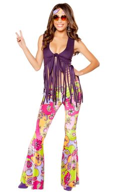 Woodstock Concert, Lover Costume, Hippie Glasses, Hippie Halloween, Hippy Chic, Hippie Look, Look Retro, Hippie Costume