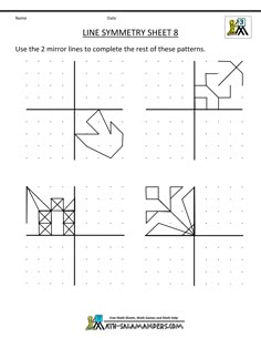 the lines and shapes worksheet for children to learn how to draw geometric shapes