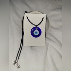 Sold As Is, New, Never Used.. Evil Eye Choker, Turkish Evil Eye, Evil Eye, Womens Jewelry Necklace, Black Blue, Choker, Blue Black, Jewelry Necklaces, Necklaces