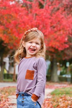 Penny wears the Mini Briar sweater. Pattern from Megan Nielsen Patterns Briar Beauty Thronecoming, The Dare Briar U, Briar Patch, Briar Horses Toy, Maternity Skirt, Ruched Skirt, Applique Templates, Elbow Patches, Shades Of Purple