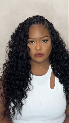 Boho Braids With Human Hair Black Women, Wedding Hairstyles Boho Braid, Individual Tree Braids With Human Hair, Shoulder Length Bohemian Knotless Braids, Layered Curly Braids, Human Hair Goddess Braids, Wet And Wavy Box Braids, Bora Braids Human Hair