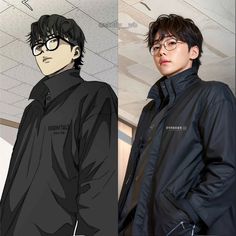 Windbreaker Manhwa Outfit, Jay Jo Outfit, Wind Breaker Outfit, Jay Jo, Windbreaker Outfit, Boyish Style, Mens Casual Dress Outfits, Cool Anime Wallpapers