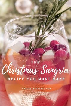 the christmas sangria recipe you must make