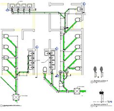 the scaffolding drawing shows how to draw an electrical wiring diagram for a power plant