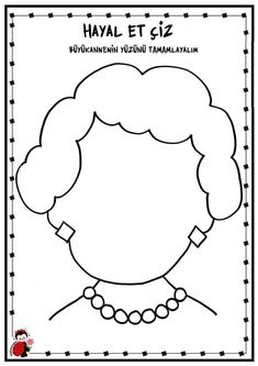 a black and white drawing of a woman's face with the words hayalet gi