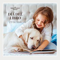 ¿Te gusta leer acompañado de tu peludete?🐶🐱 #MediterraneanNatural

Feliz día del libro #DíadelLibro2024 📖 Hello In Spanish, Booming Business, Dog Information, Best Mate, Career Success, Dogs Golden Retriever, Retriever Dog, Book Awards, Life Facts