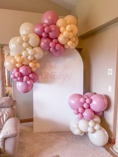 the balloons are all over the room