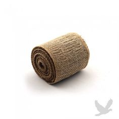 a roll of burlock on a white background