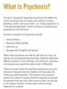 Psychosis Quotes, Psychosis Symptoms, Learning Psychology, Psychology Notes, Psychology Studies, Clinical Social Work, Mental Health Nursing, Psychiatric Nursing, Mental Health Facts