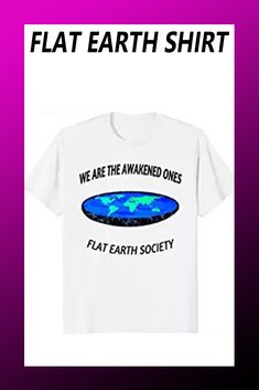 New Awesome flat Earth Shirt onAmazon for launch, you get this shirt for 12,99 without code. ̶̶2̶̶2̶̶,̶̶9̶̶9̶ now 12,99 € Flat Earth Society t shirt This is the #flat #earth model proof flat #society #map #theory. It shows the true shape of the earth - flat the earth is level - and we have been tricked to believe it's a ball tearing through #space. Get one of this awesome shirt for yourself or as a gift idea for a friend or family member. Click now to get one on Amazon! Nice Shirts, Theory Clothing