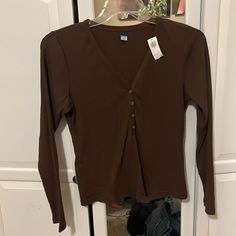 Old Navy Brown Cardigan Nwt Brown Cardigan, Navy And Brown, Navy Sweaters, Sweaters & Cardigans, Old Navy, Cardigans, Sweaters For Women, Navy, Women Shopping