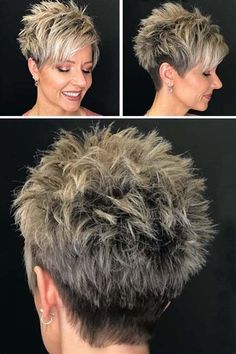 10 Popular Short Spiky Pixie Cuts | Pixie Cut - Haircut for 2019 Hairstyles For Older Ladies, Hairstyles For Older Women