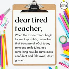 Inspirational Quotes Positive For Teachers, Principal Quotes Leadership, Positive Quotes For Teachers Motivation, Inspiration Quotes For Teachers, Preschool Teacher Quotes Inspirational, Fun Teacher Quotes, Positive Teacher Quotes Encouragement, Teacher Friends Quotes, Encouraging Quotes For Teachers